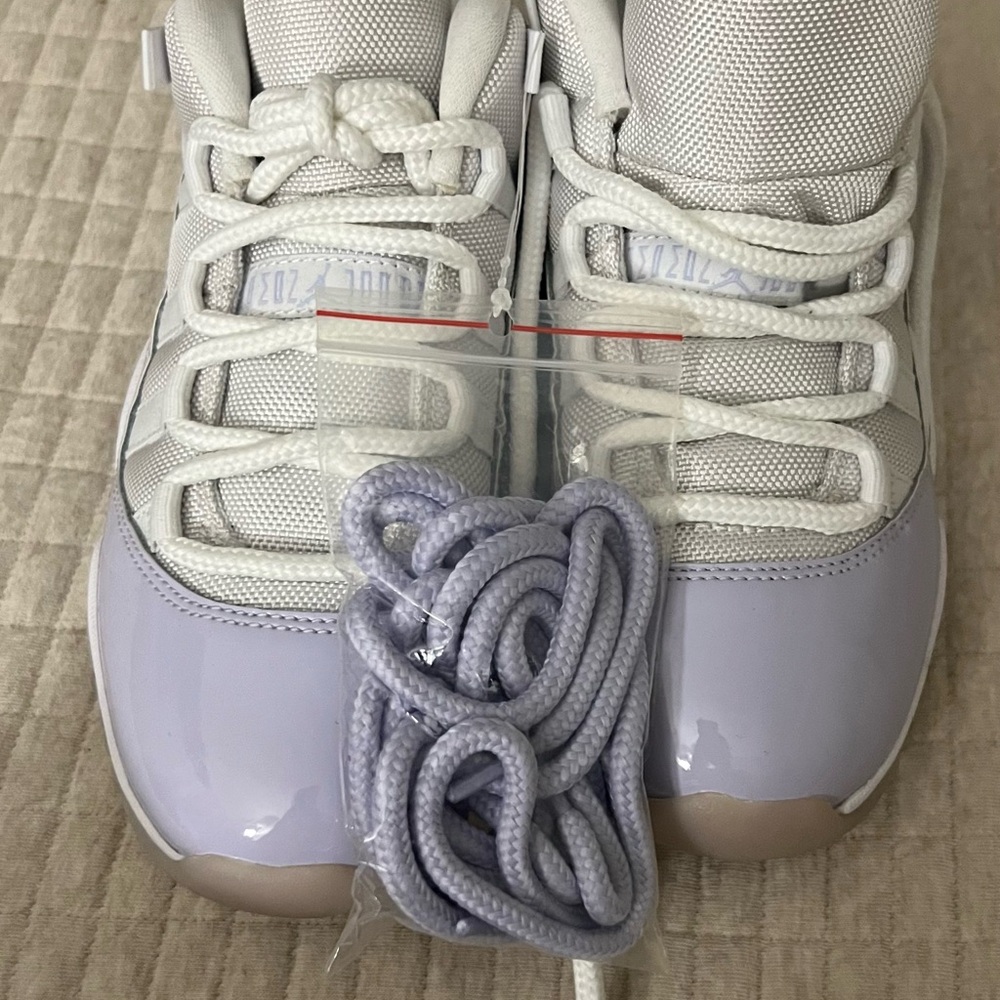 Jordan Women's Athletic Shoes - White and Light Purple